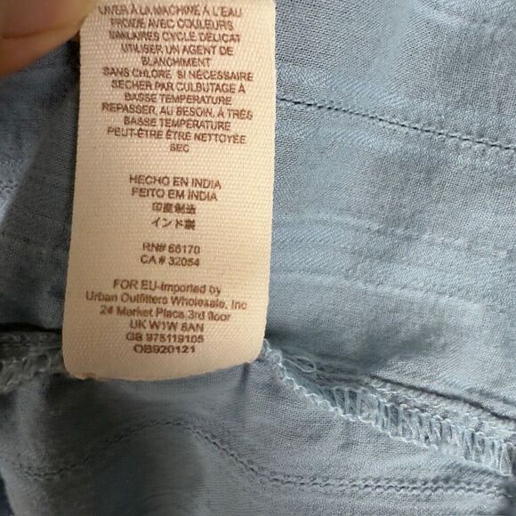 Free People Blue Crop Top - Picture 9 of 9